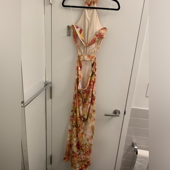 Significant Other Lapis Dress in Watercolor Floral - Picture 4 of 6